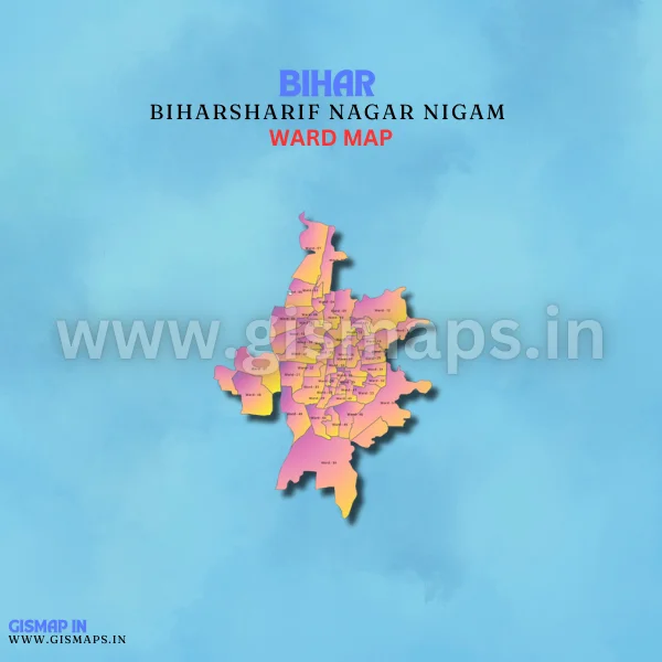 Biharsharif Nagar Nigam Ward Map